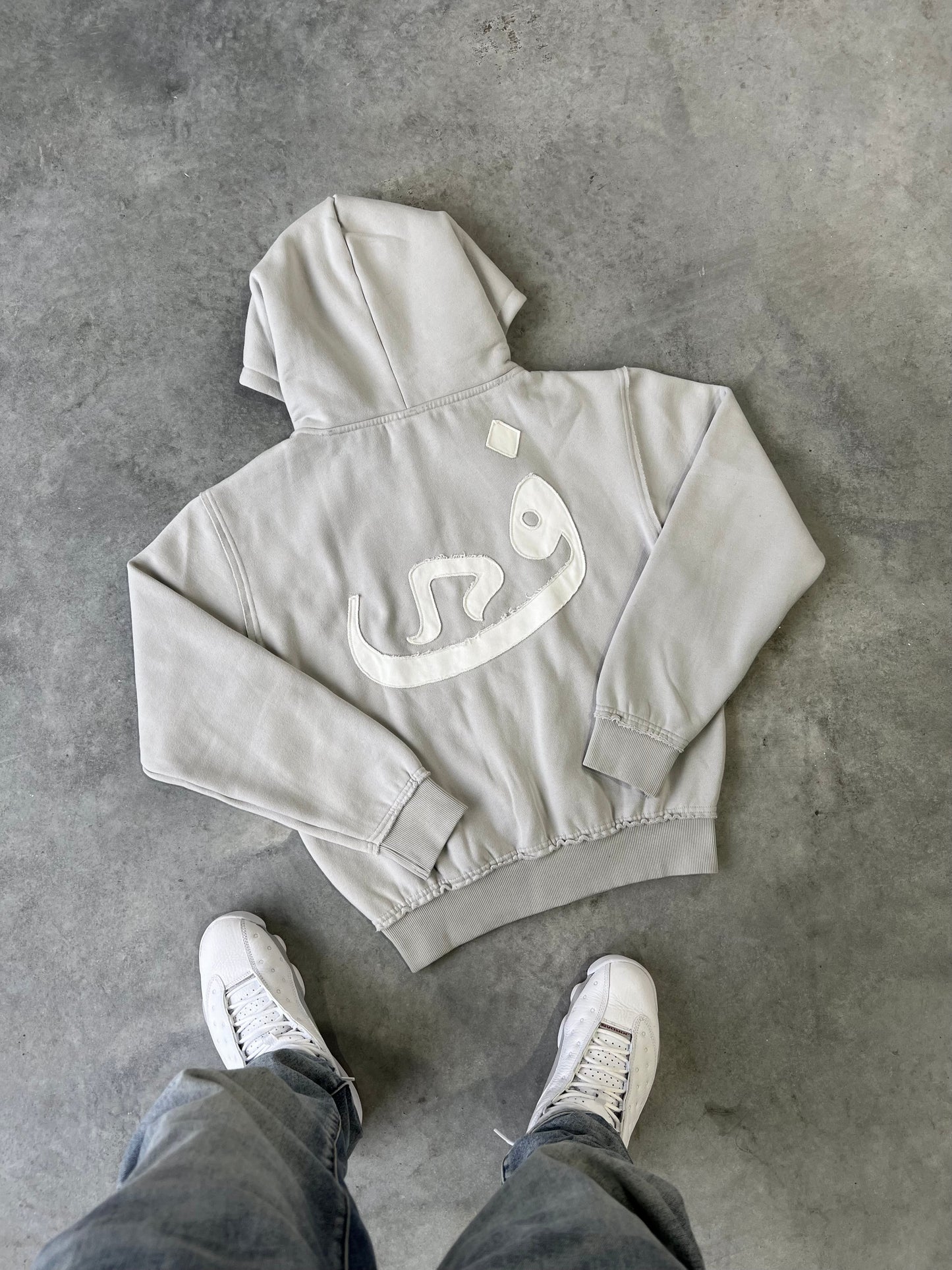 Zip Hoodie 808 - Gris