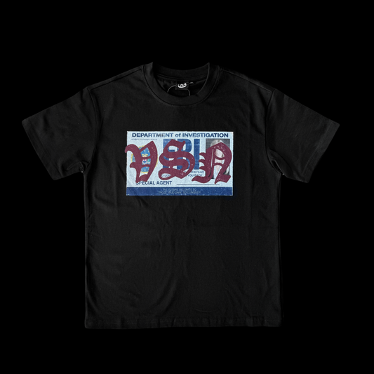 T-shirt FBI VSN - Noir