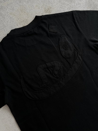 T-shirt Frayed - Noir