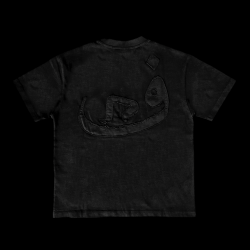 T-shirt Frayed - Noir