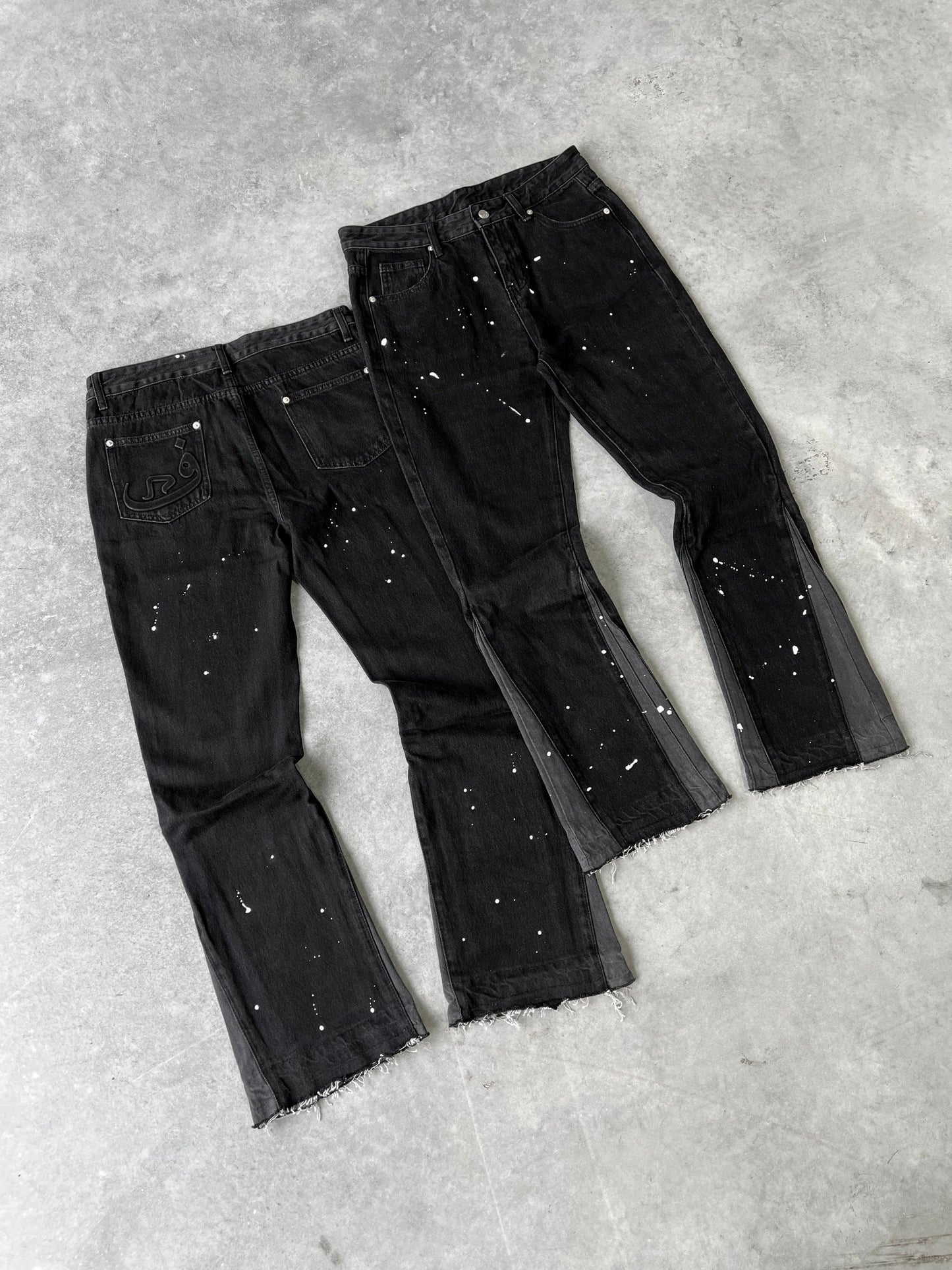 Jeans Flared 808 - Noir