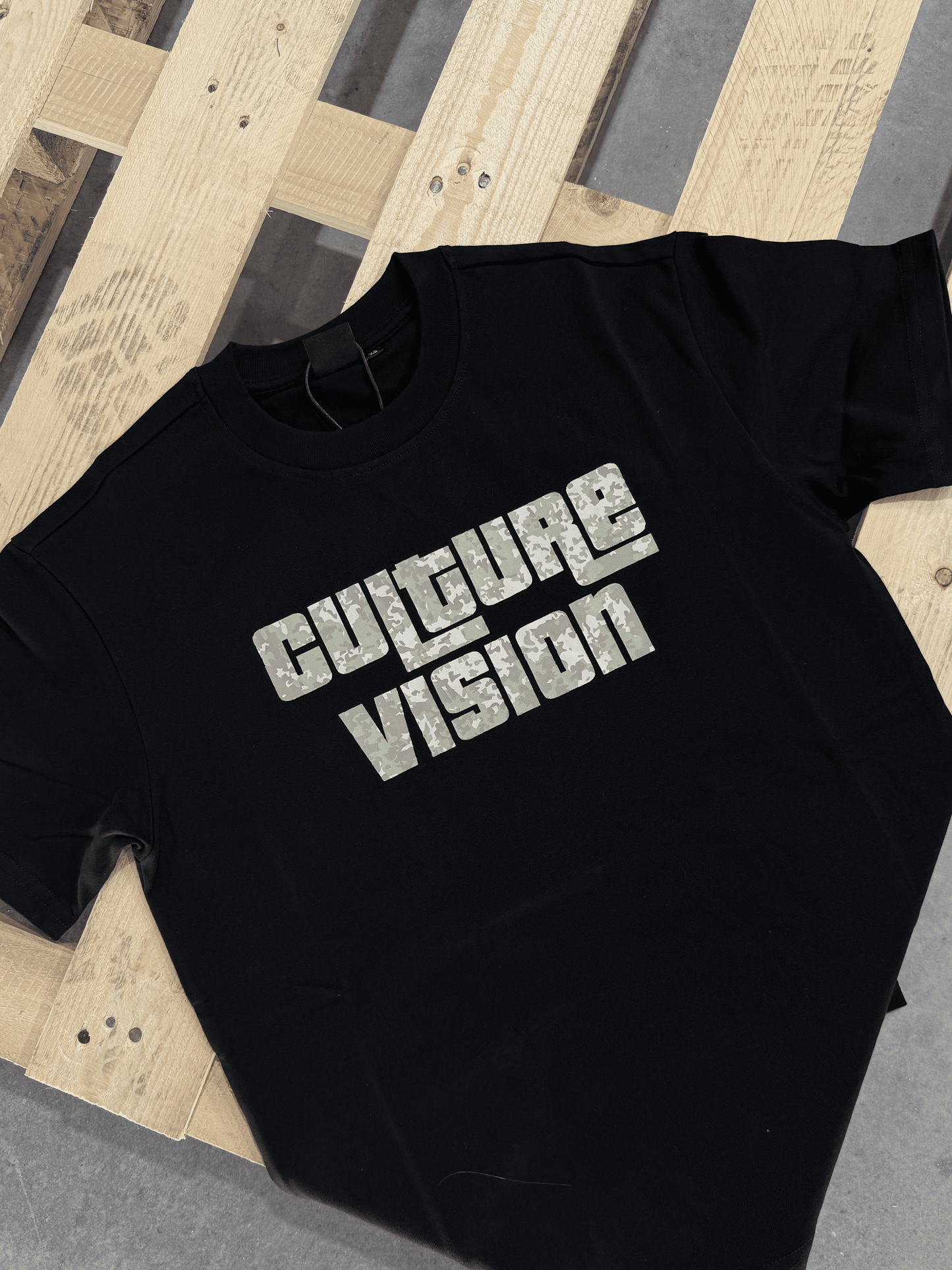T-shirt Culture Vision - Noir