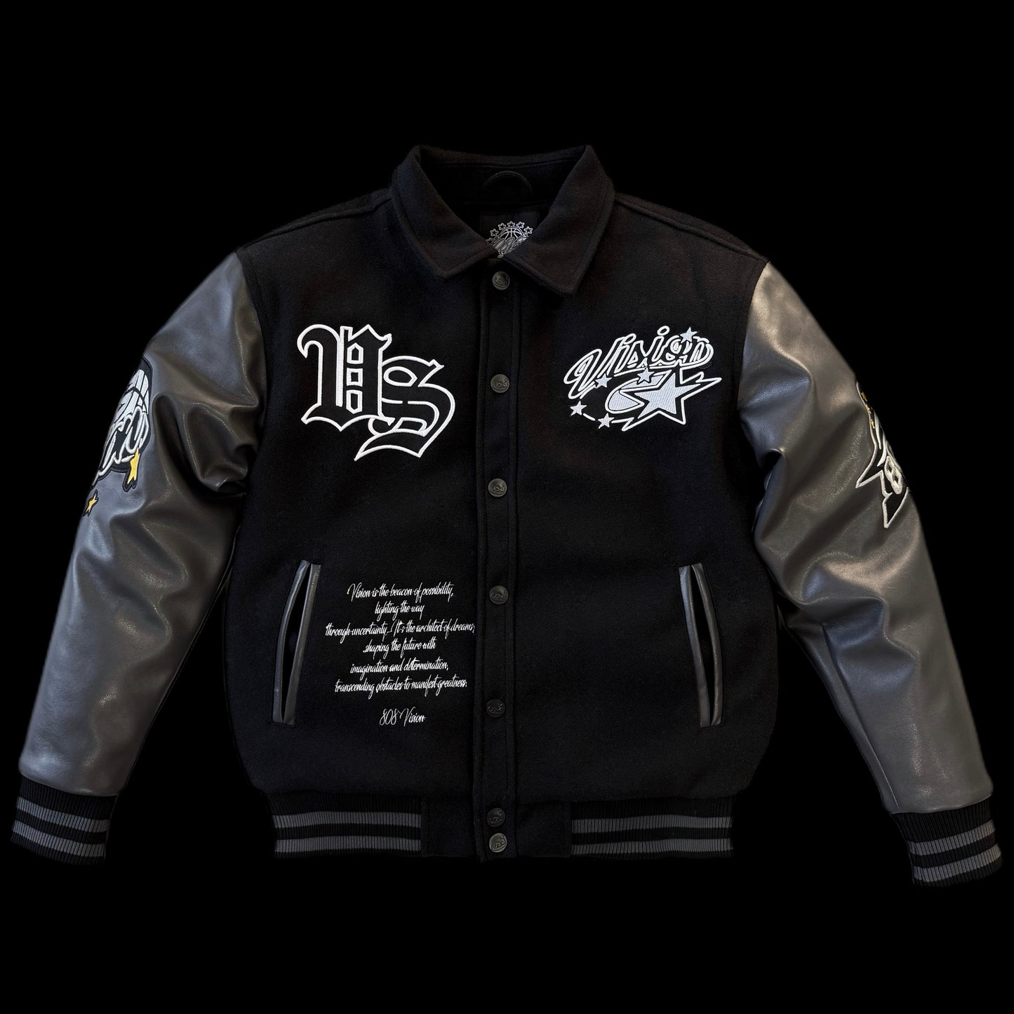 Jacket University 808 - Noir