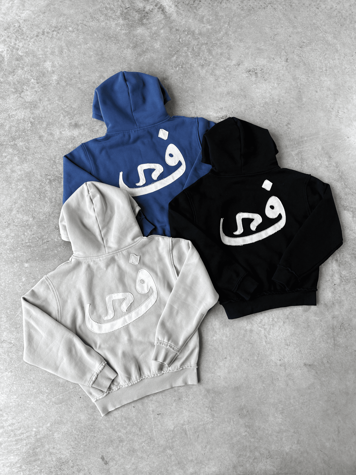 Zip Hoodie 808 - Bleu
