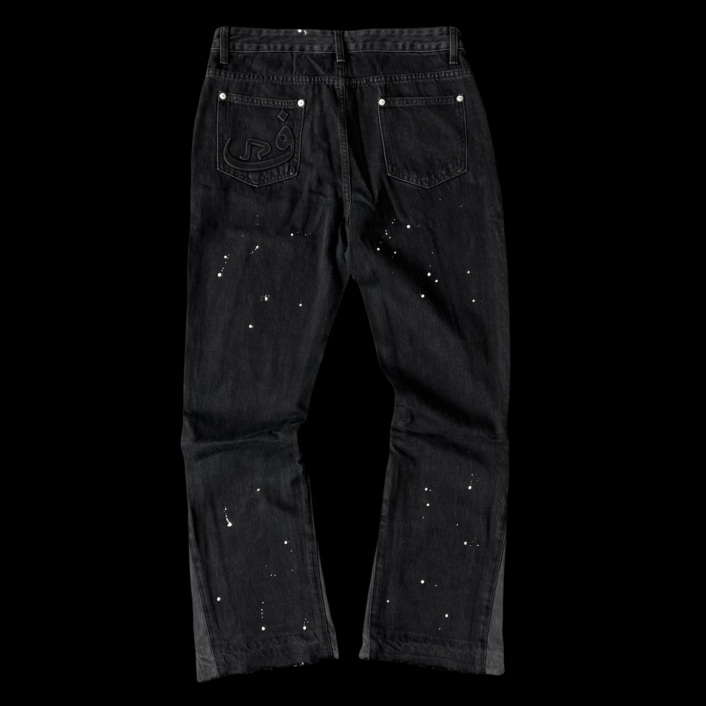 Jeans Flared 808 - Noir