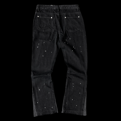Jeans Flared 808 - Noir