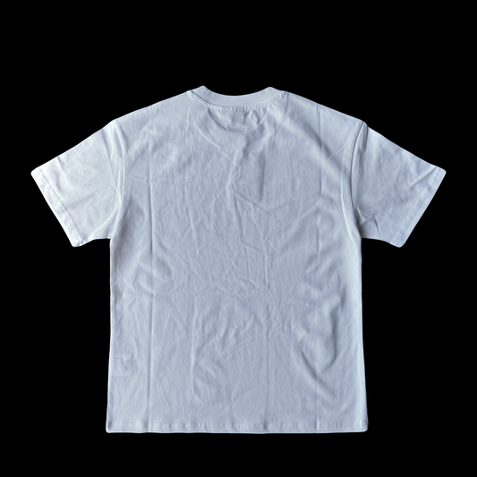 T-shirt Arabic Camo - Blanc & Bleu