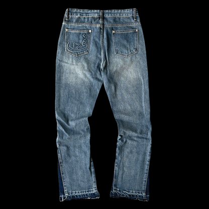 Jeans Flared 808 - Bleu